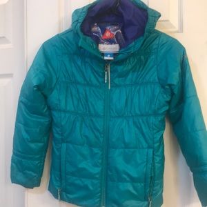 Kids Purple & Teal Columbia Jacket